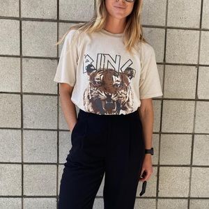 Anine Bing Tiger Tee